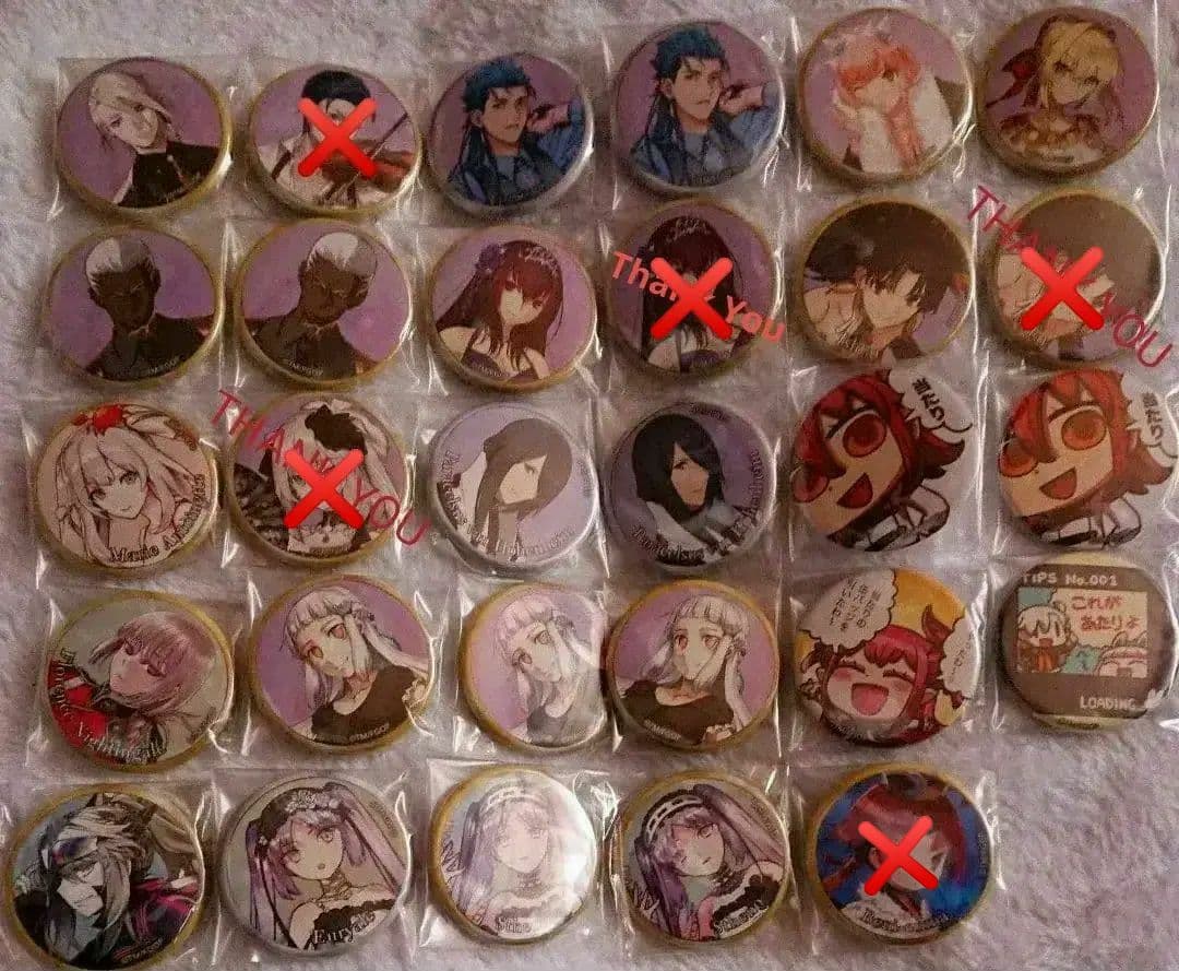 FGO Fate/Grand Order 霊基 缶バッジ