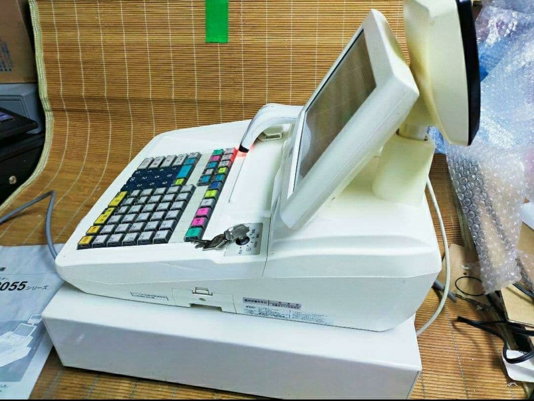 テックレジスター　MA-2055-V2　店名無料　インボイス対応　711711