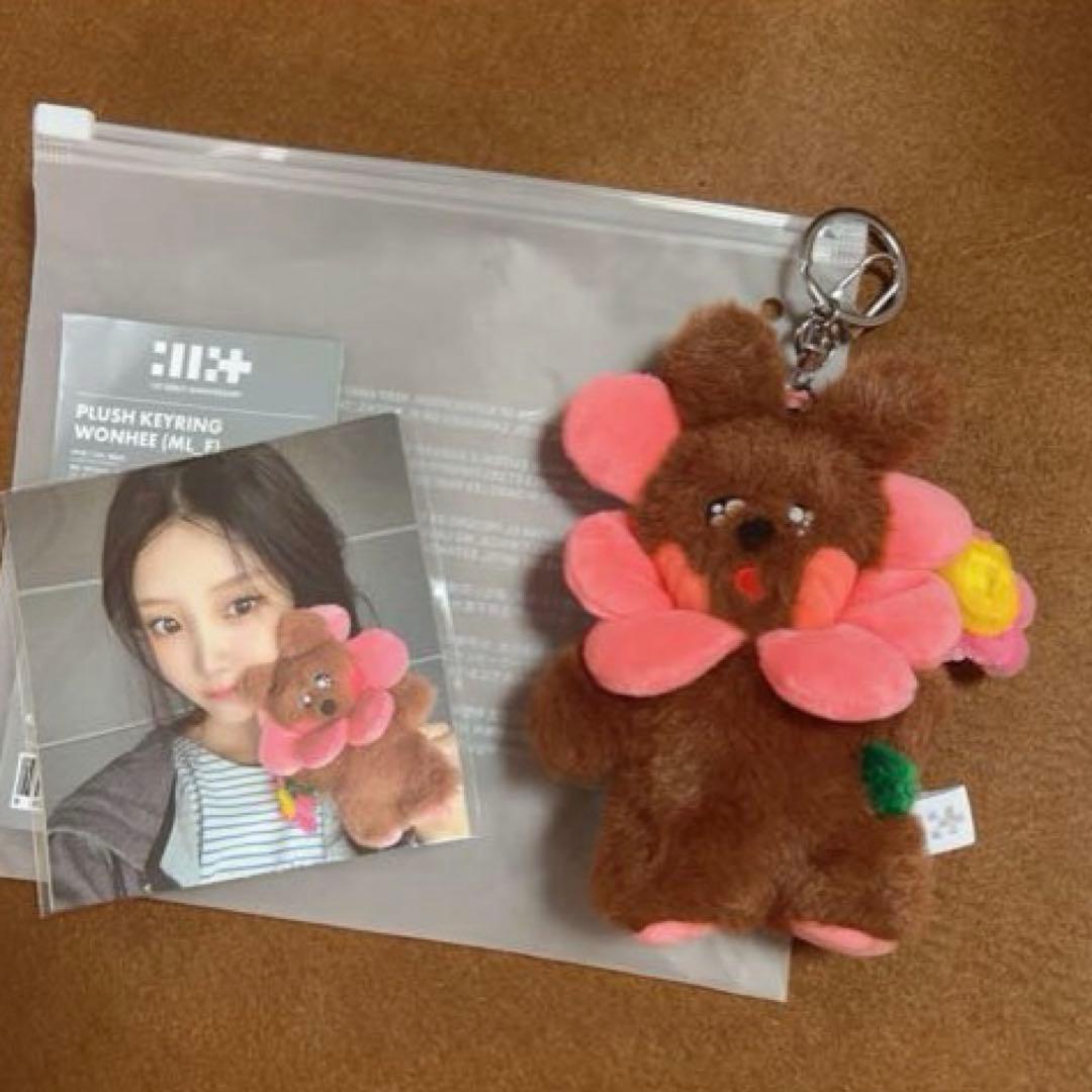 ILLIT ウォンヒ ぬいぐるみ キーリング 1st アニバーサリー