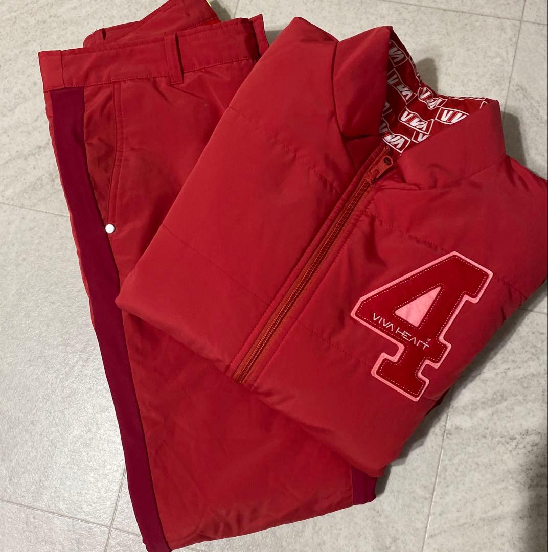 VIVA HEART リバーシブル 中綿ジップジャケット パンツ　セットアップ