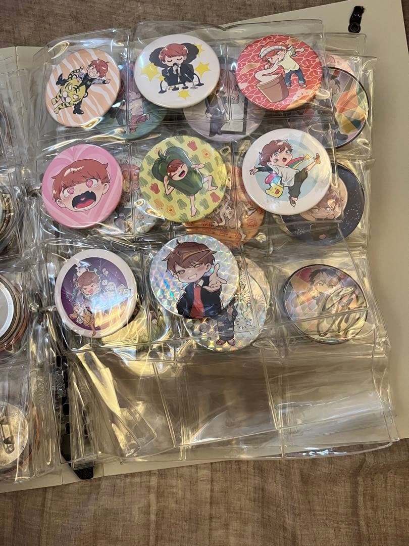 めいちゃん 缶バッジ コンプリートセット ページ売り まとめ売り バラ売り