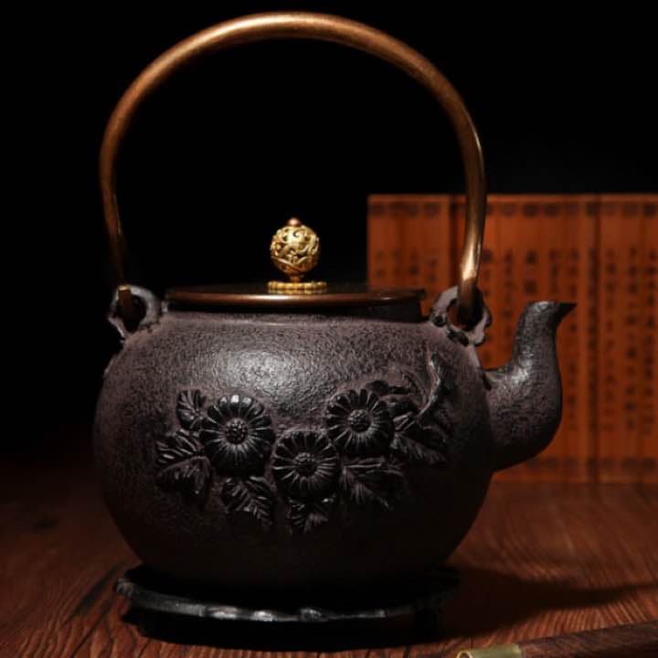 SW 松紋堂 鉄器 急須 伝統工芸 手作り 鉄分補給 鉄瓶