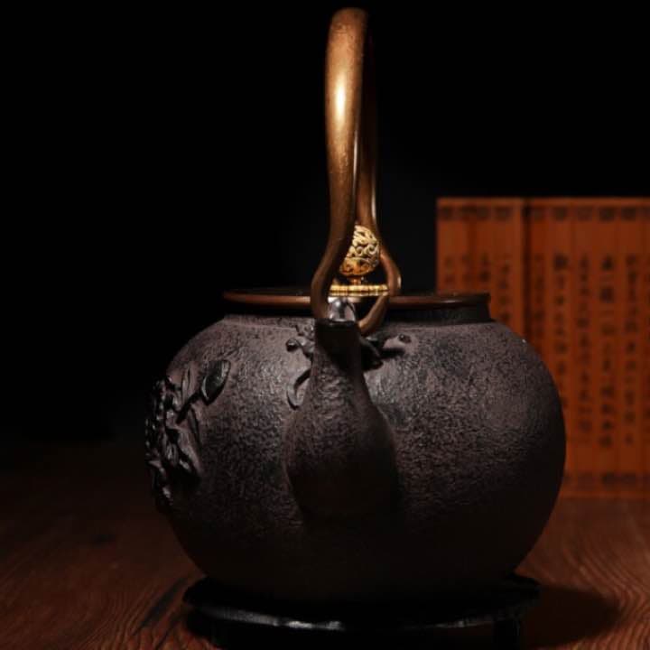 SW 松紋堂 鉄器 急須 伝統工芸 手作り 鉄分補給 鉄瓶