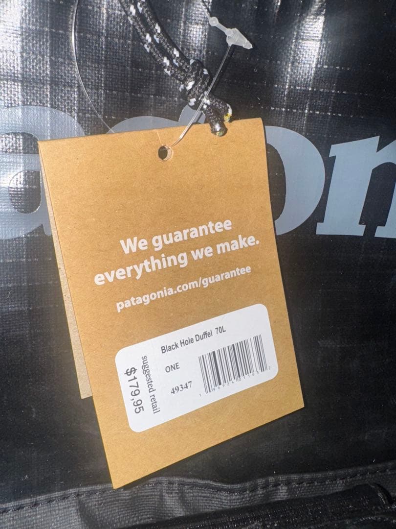 H*a様 patagonia⭐️Black hole duffel 70L⭐️新