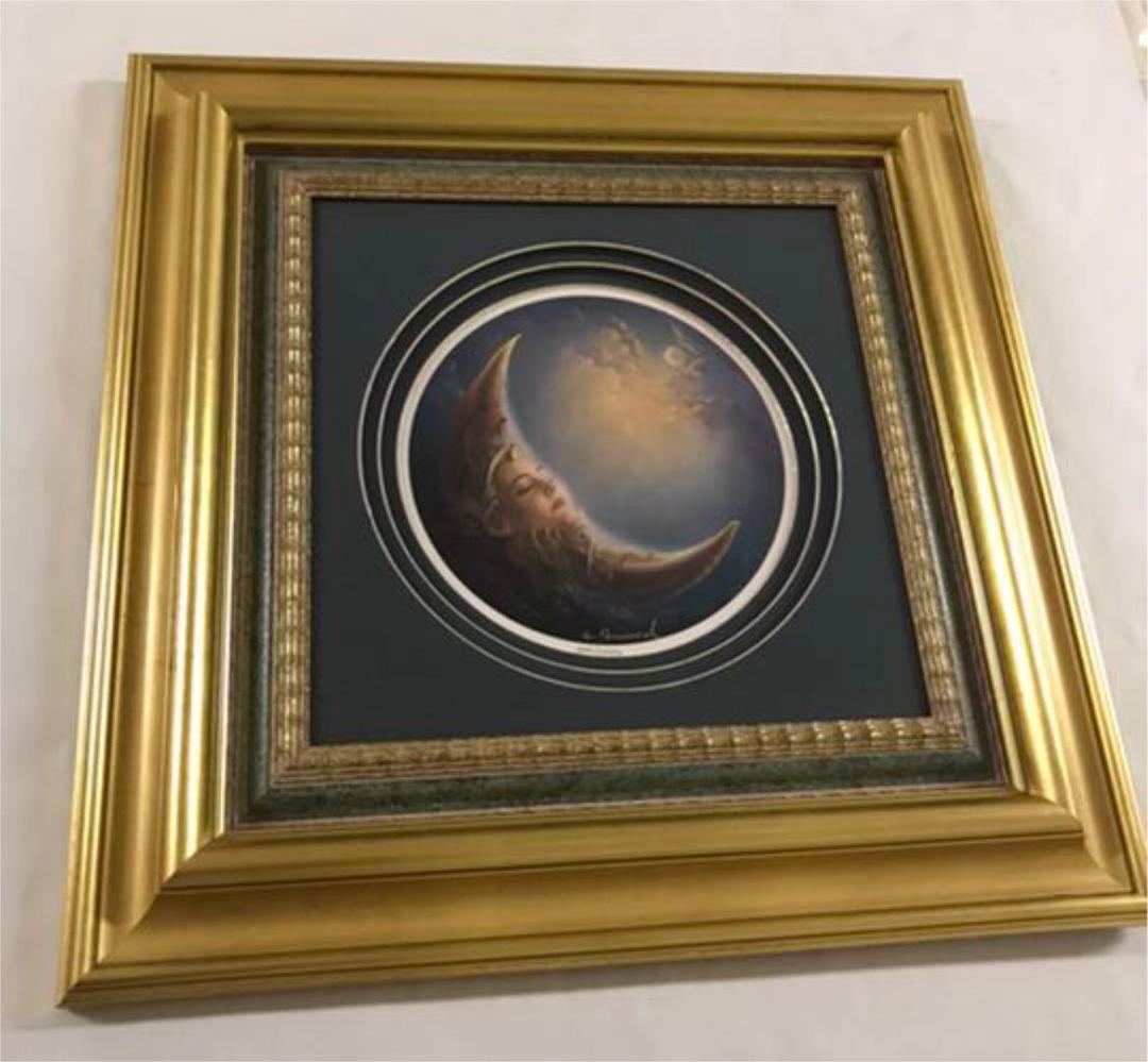 リトグラフ　ジル.ブルーベル【画集付き】