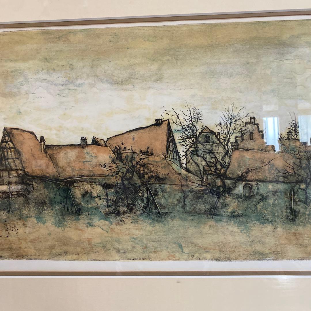 ベルナール.ガントナーの風景画 版画