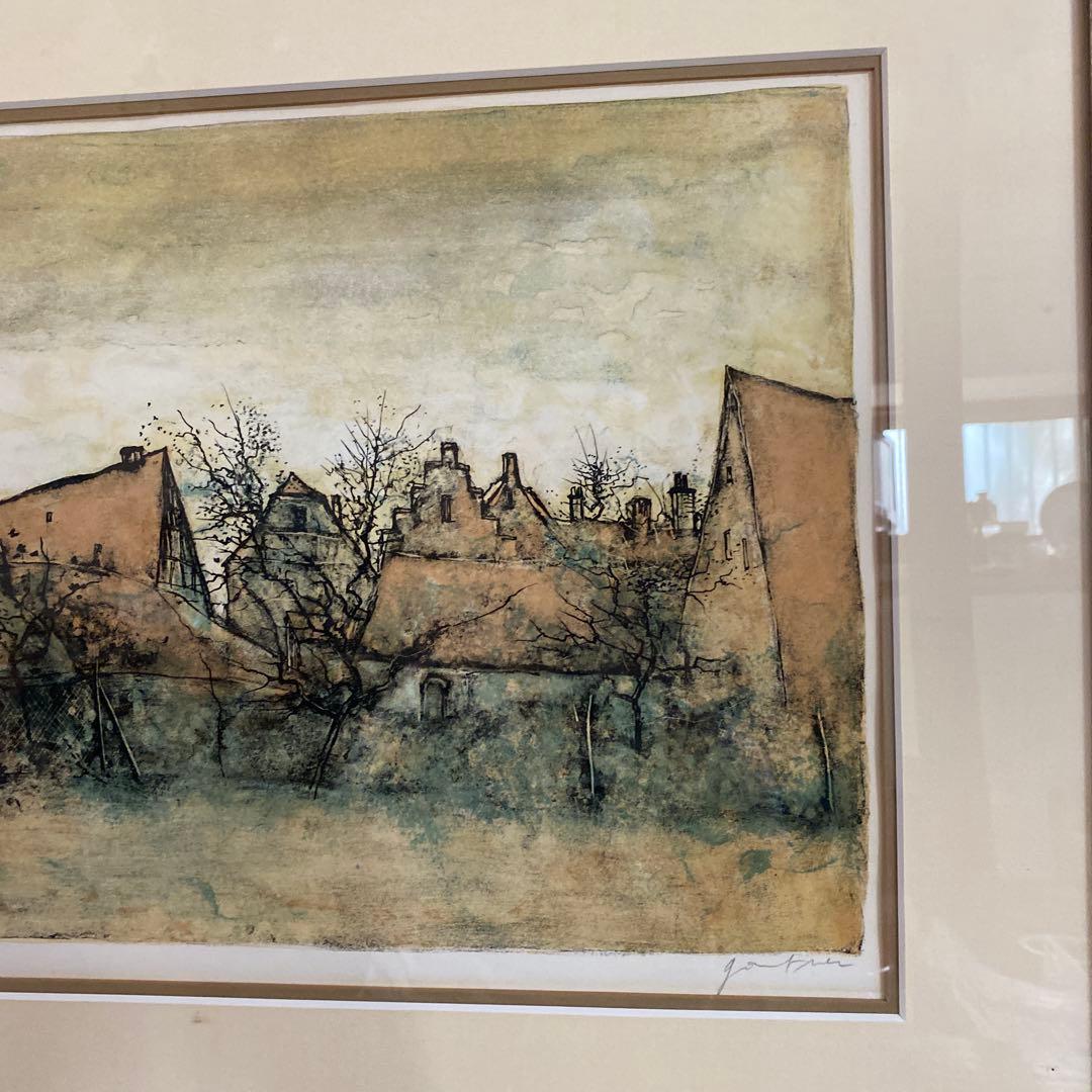 ベルナール.ガントナーの風景画 版画