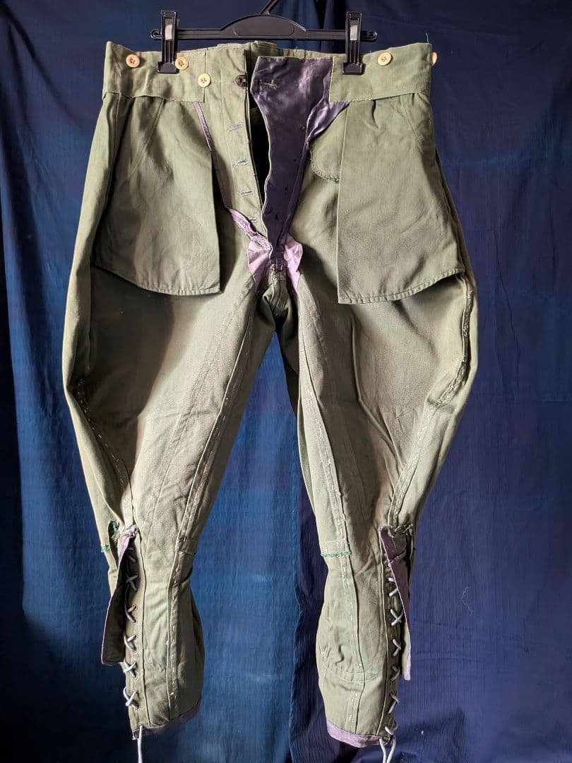 40s50s ヴィンテージ ジョッパーズパンツ 珍品 希少 日本 ユーロ