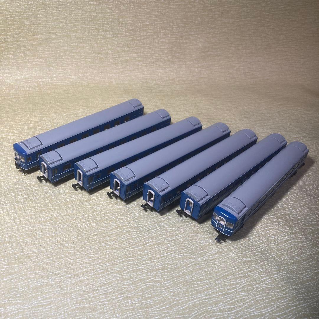 TOMIX 92753相当 14系寝台車7輌セット(ケース無ジャンク)