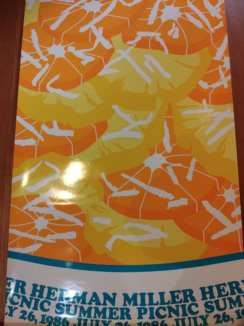 Herman Miller サマーピクニック　ポスター ハーマンミラー1986