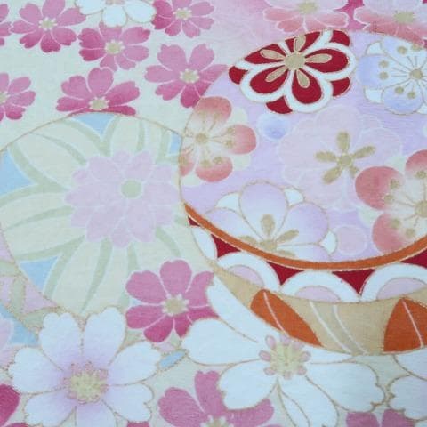 金駒刺繍“最高に花咲かせる特別な日☆”振袖 成人式 トールサイズ 着物H-98