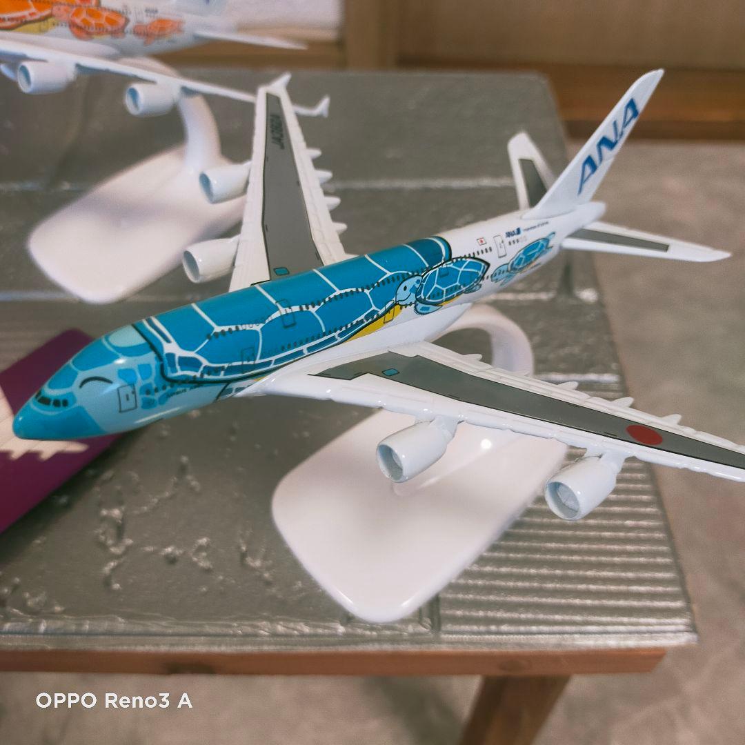 NEW! 3機セット／ANA.フライングホヌ 、ダイキャスト