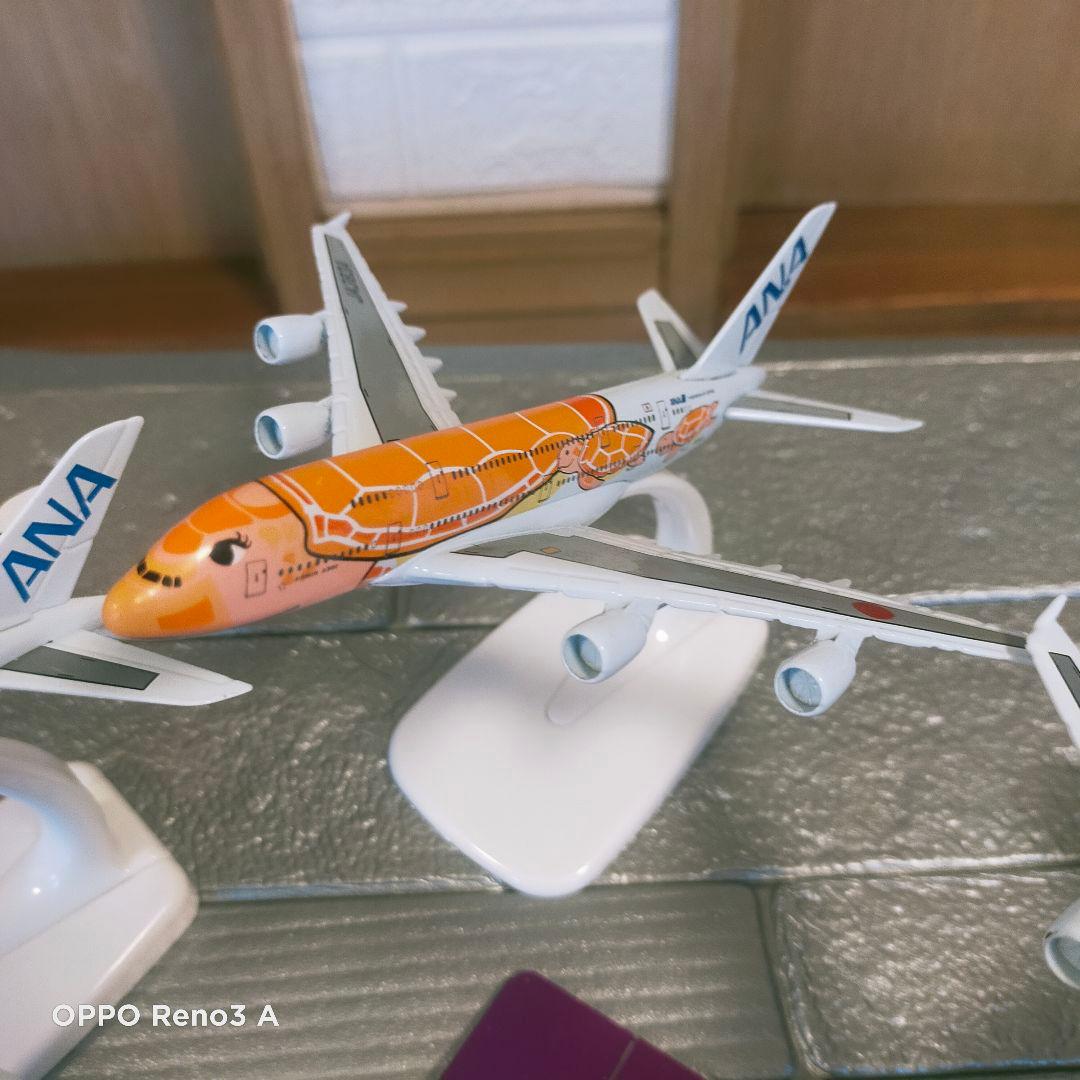 NEW! 3機セット／ANA.フライングホヌ 、ダイキャスト