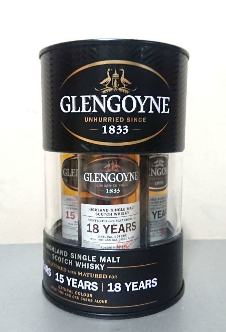 【GLENGOYNE】ミニボトル3本セット
