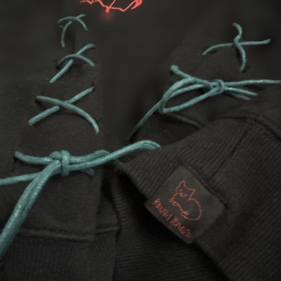 米津玄師 こうもりパーカーMバット柄フード付きスウェット長袖ツアーグッズ