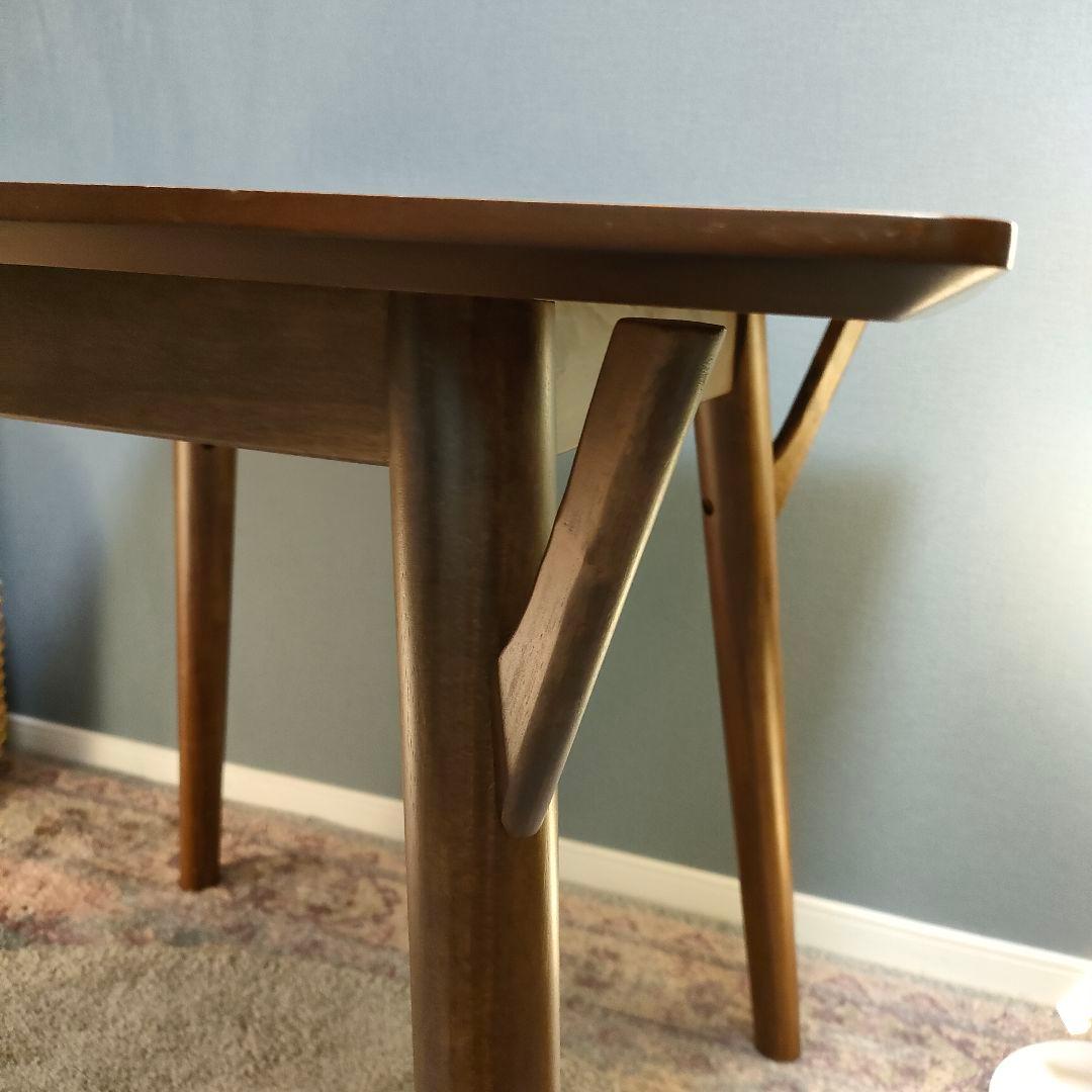 NITORI ニトリ DTフィルン ダイニングテーブル 80cm角／MBR