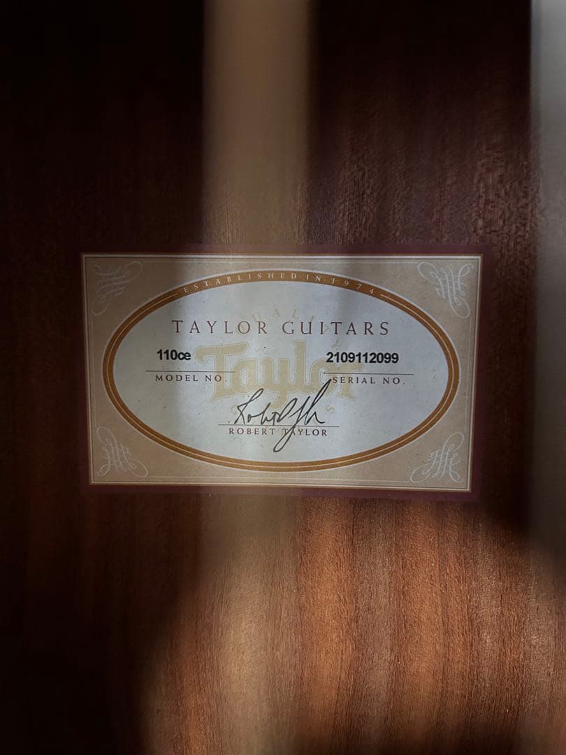美品Taylor 110ce sb テイラー　サンバースト　エレアコ　ギター