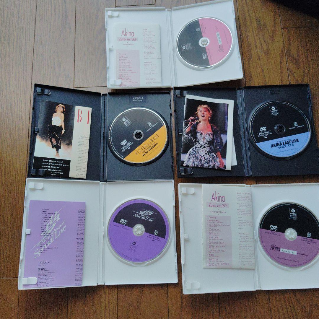 中森明菜/5.1オーディオ・リマスターDVDコレクション〈5枚組〉 送料無料