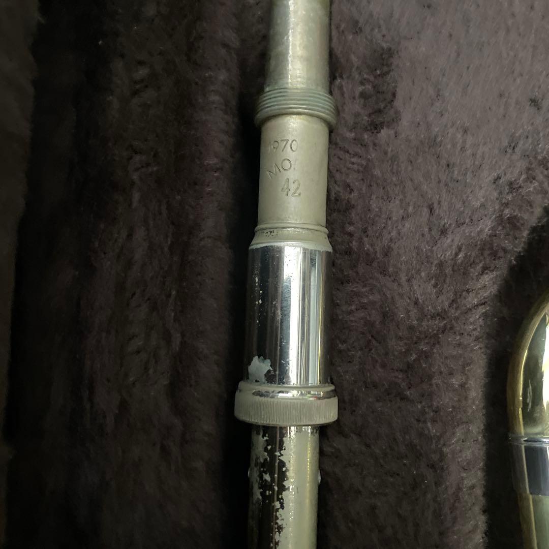 Bach 42BO テナーバストロンボーン SELMER製ケース付