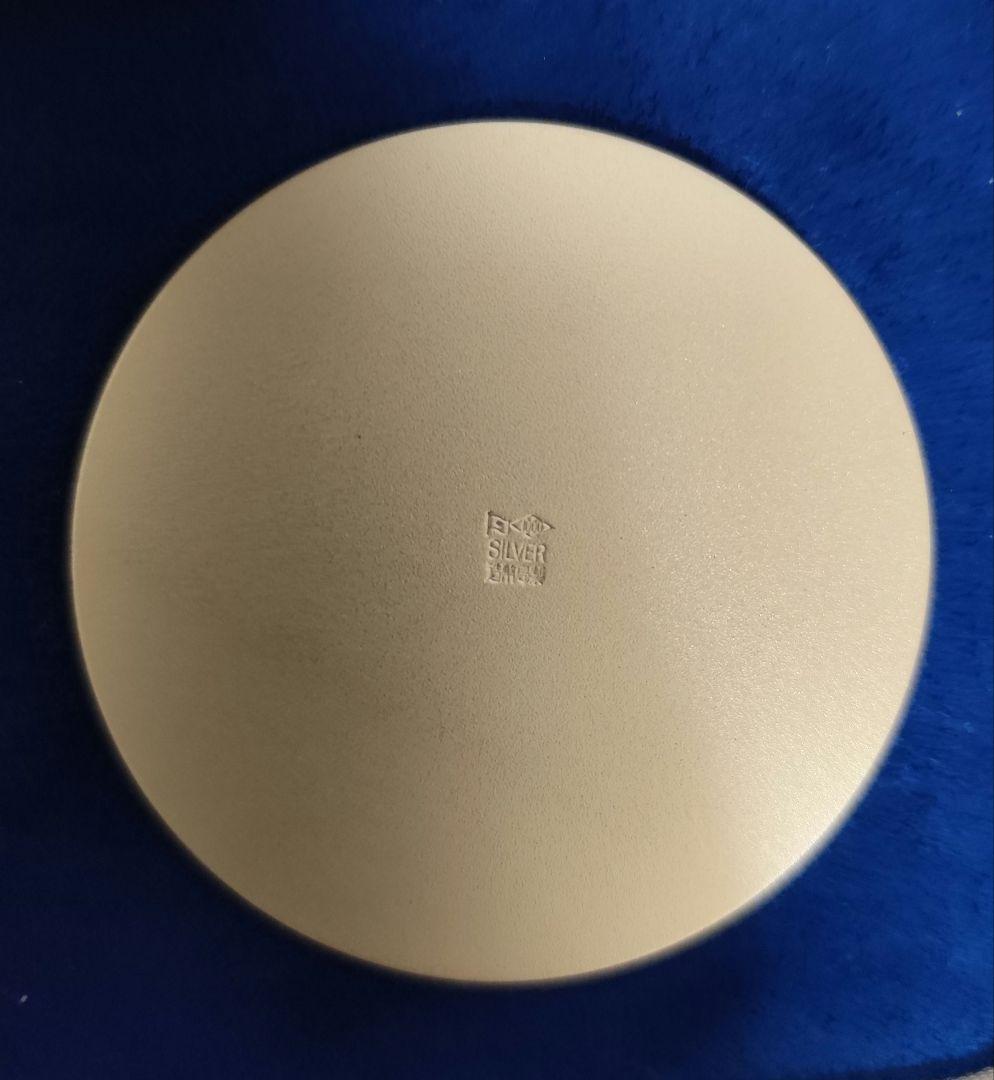 聖徳太子　純銀メダル ケース付き