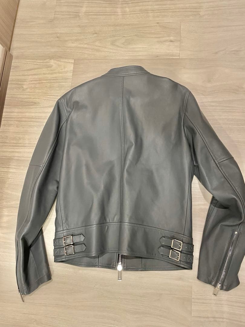 ディースクエアード　レザー　ライダース　48