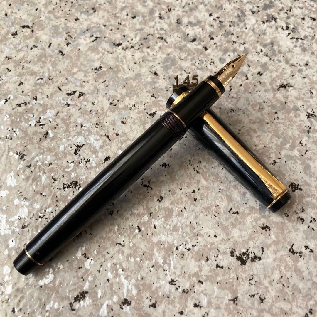 #145 オーバーホール済み 万年筆 PILOT エラボー Elabo 14k