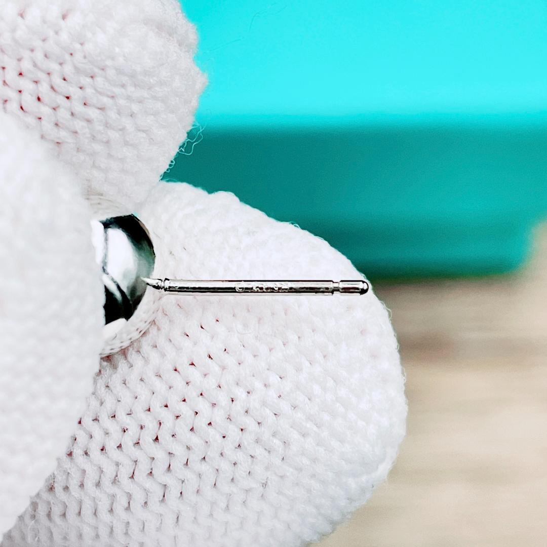 ◇ティファニー◇新品仕上済 ハードウェア ボール ピアス Ag925 2.14g