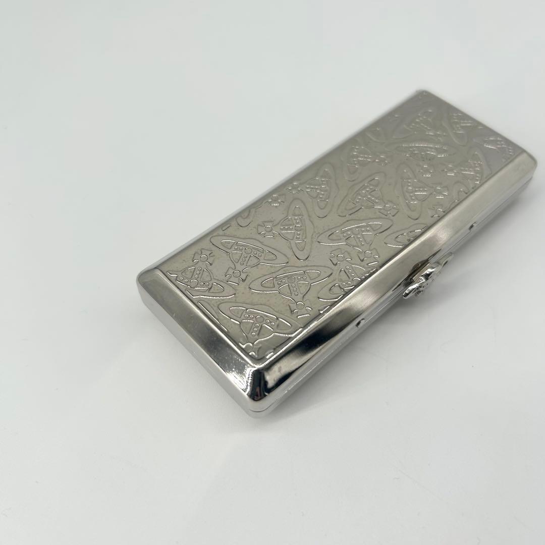 美品✨希少 ヴィヴィアンウエストウッド オーブ総柄 シルバー シガレットケース