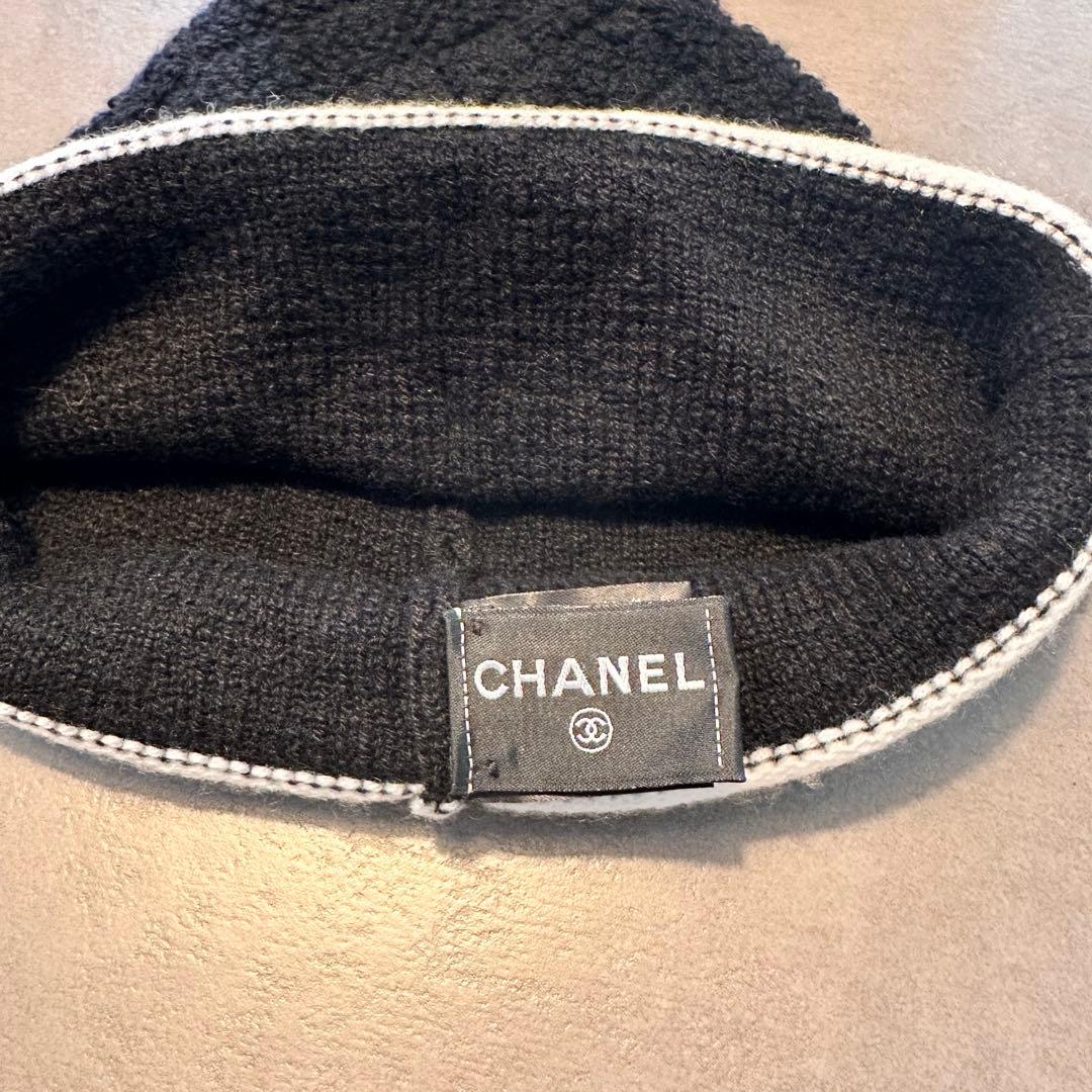 CHANEL ニット帽　未使用！！値下げ中！