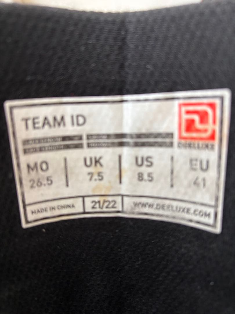 スノーボード 21-22 DEELUXE TEAM ID 26.5cm