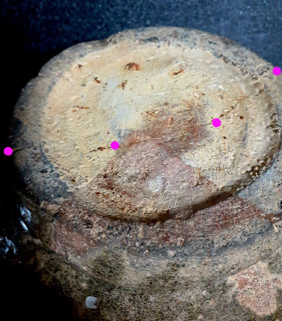 【真作保証】朝鮮古美術　朝鮮古陶磁器　李氏朝鮮時代　李朝青磁　大壺