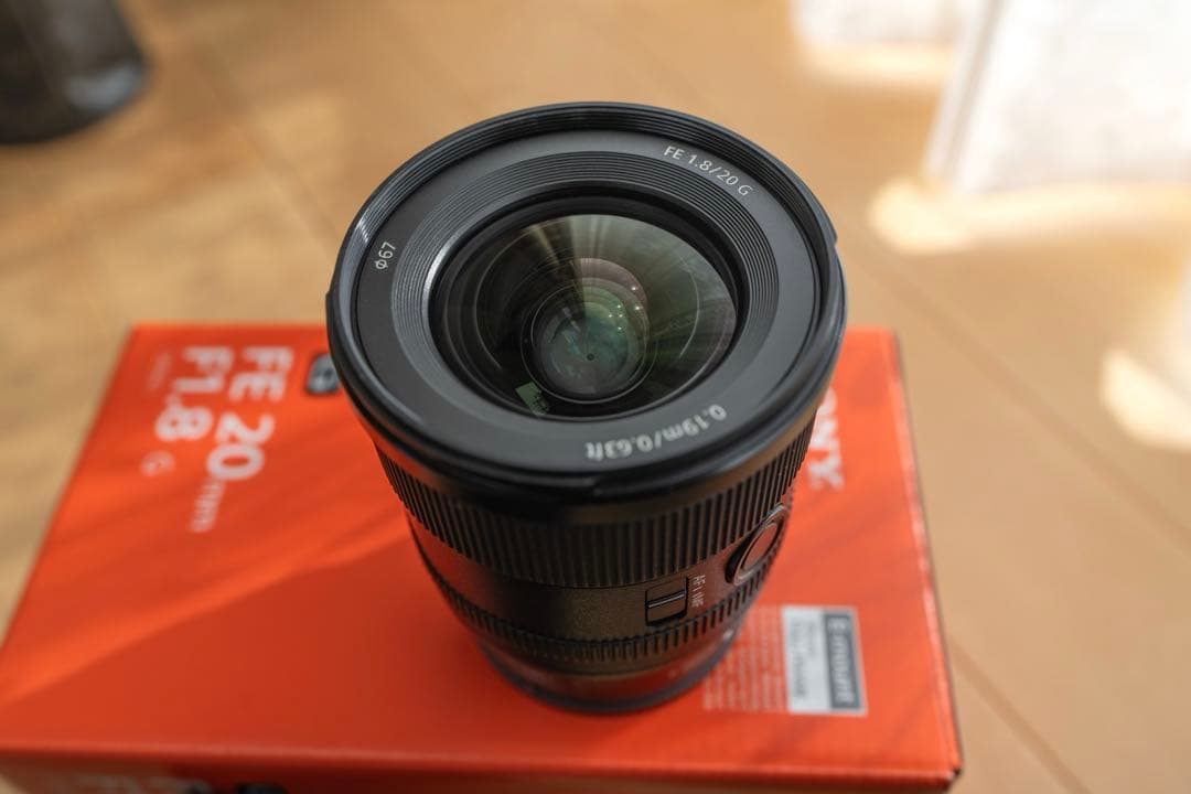 ☆【超美品】☆SONY☆FE20mm F1.8☆ SEL20F18G☆