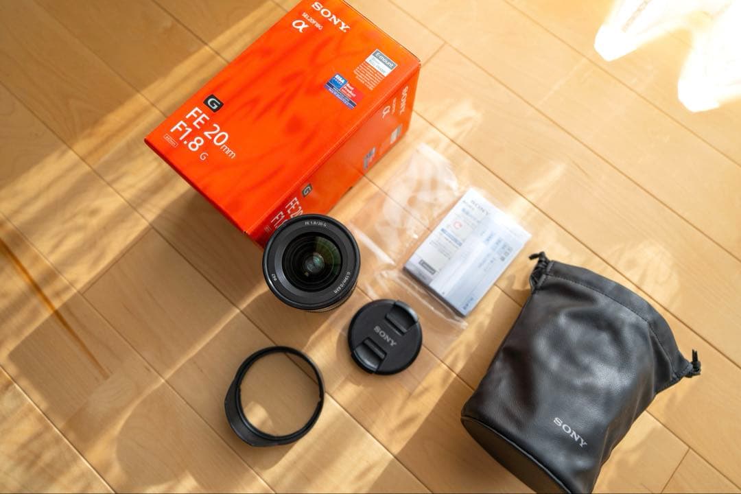 ☆【超美品】☆SONY☆FE20mm F1.8☆ SEL20F18G☆