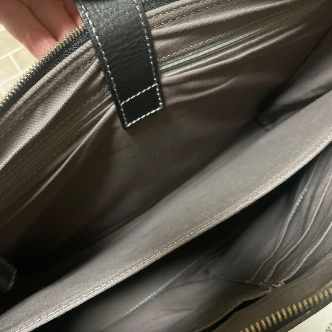 【美品】土屋鞄製造所 プロータ スクエアブリーフケース ビジネス 保存袋付き