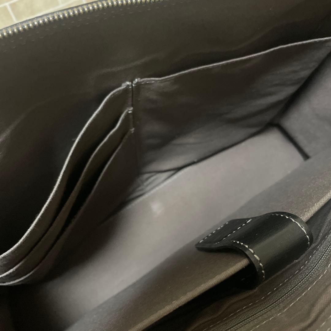 【美品】土屋鞄製造所 プロータ スクエアブリーフケース ビジネス 保存袋付き