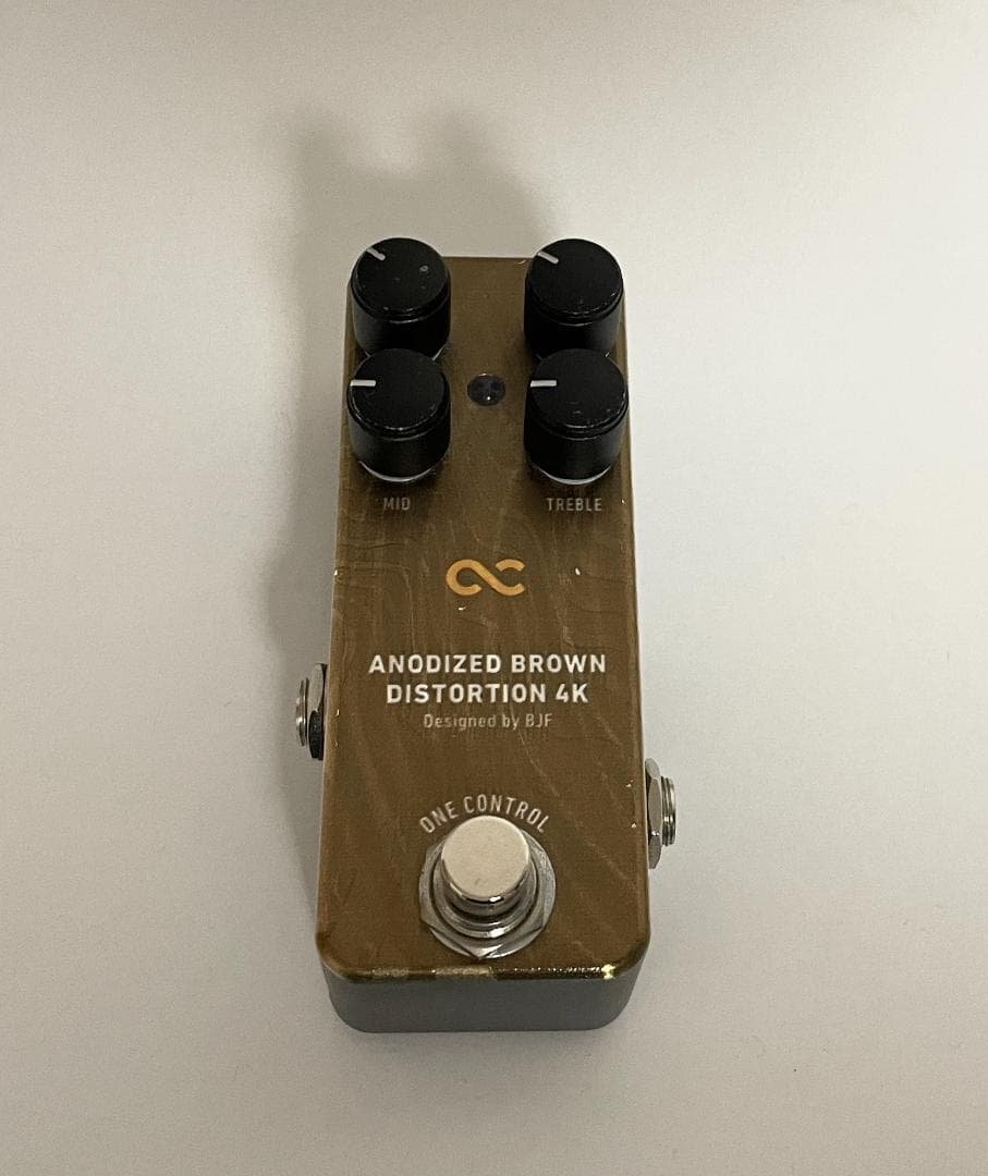 ギター Anodized Brown Distortion 4K One Control