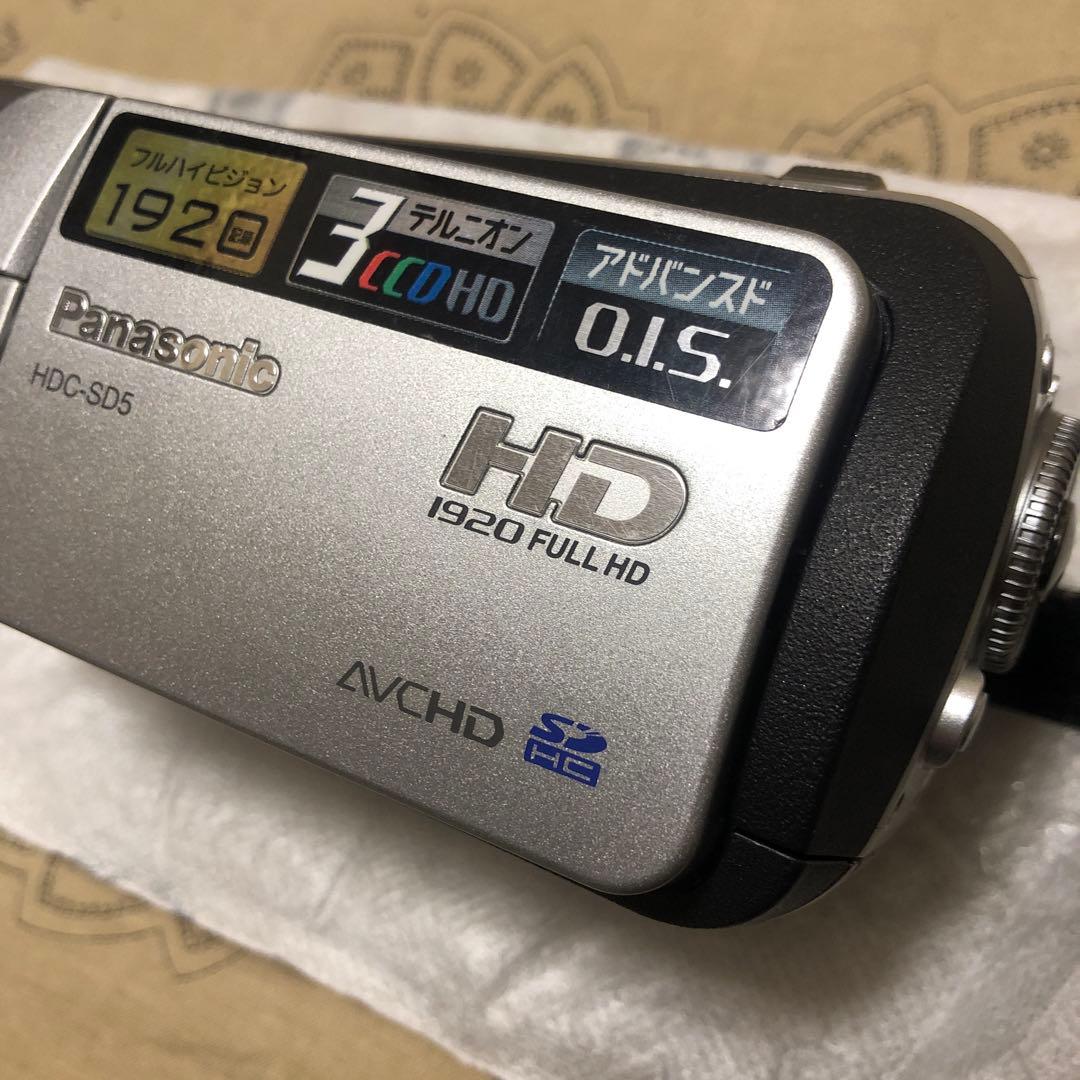 Panasonic HDC-SD5 完品 ビデオカメラ