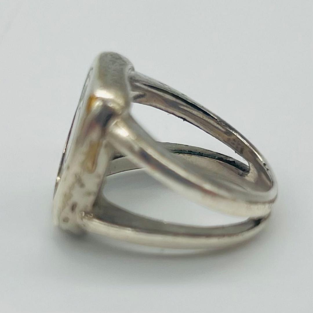 エルメス コロゾ　サイズ53　シェル　12号 リング シルバー メタル