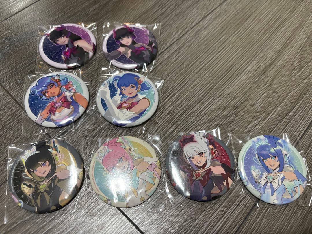 ラッフルくじ overwatch2 F賞 缶バッジ セット