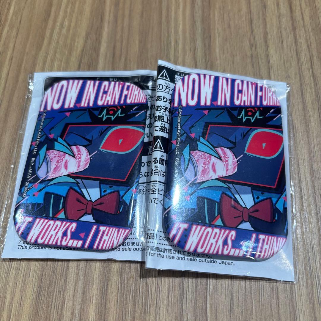 即日発送‼️ハズビンホテル　スクエア缶バッジ　ヴォックス2個セット