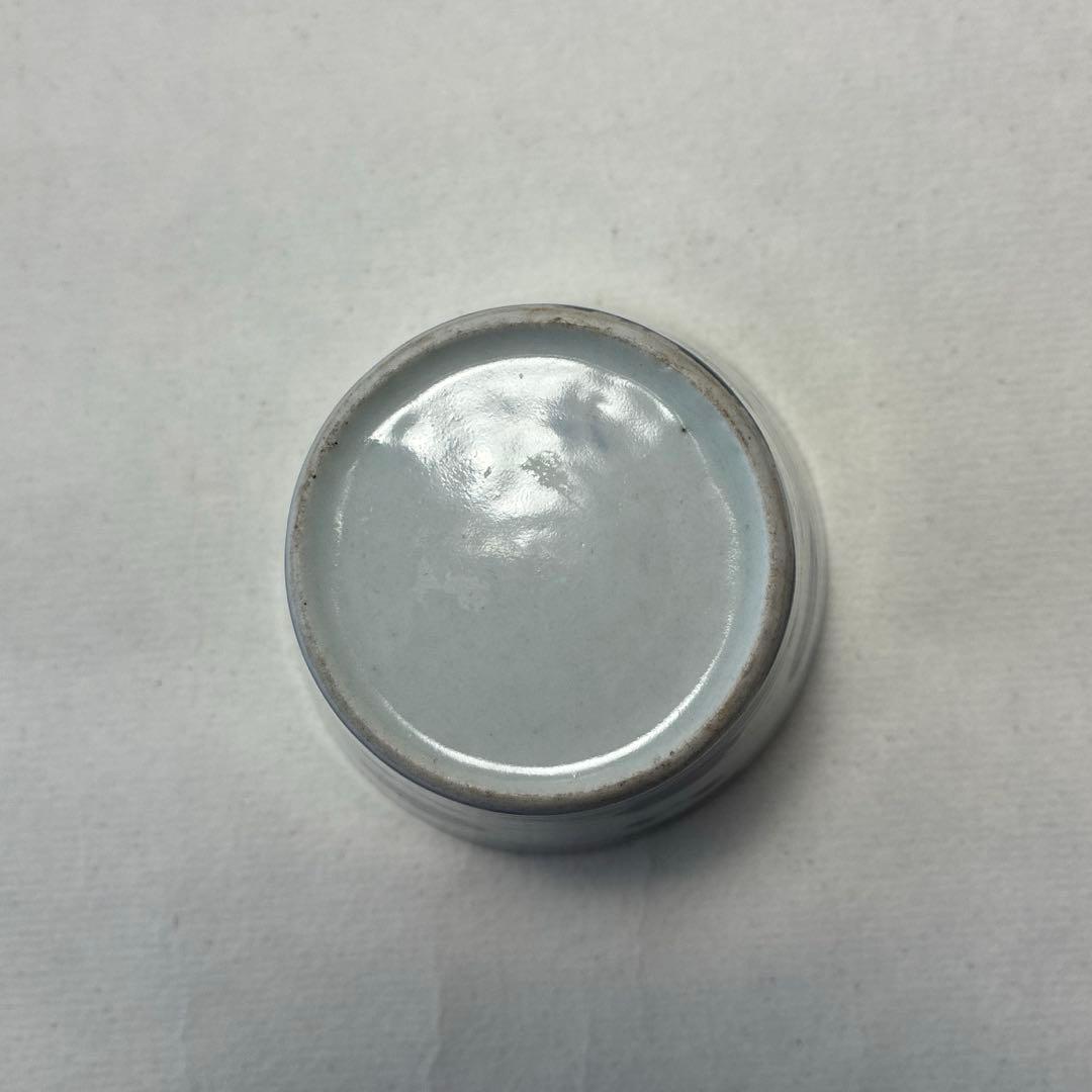 古伊万里　染付　さくらんぼ　蕎麦猪口