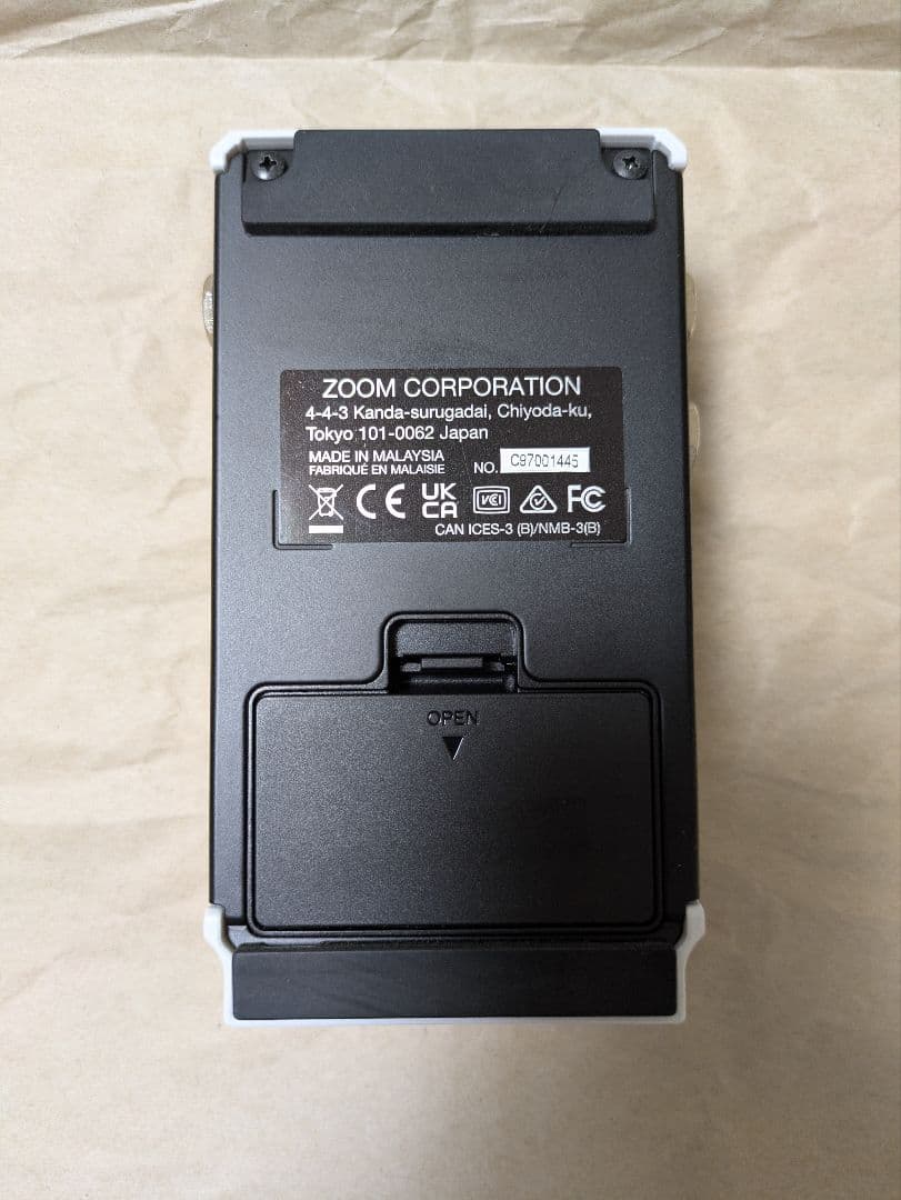 ギター ZOOM MULTI STOMP MS-50G+