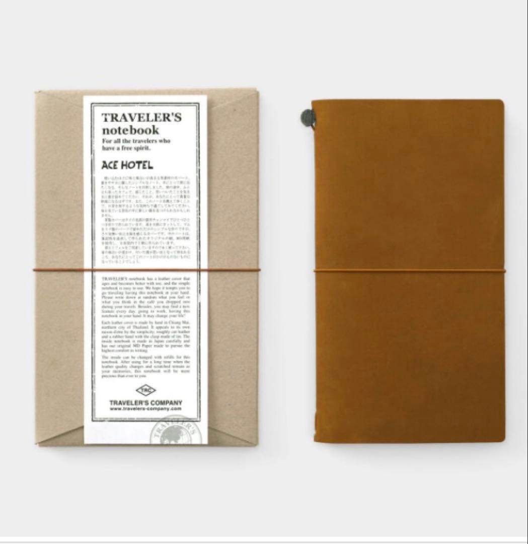 限定 トラベラーズノート ACE HOTEL KYOTO キャメル