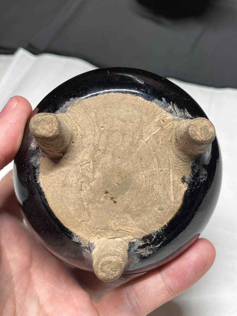 香炉。香道具、茶道具。古美術。骨董品。明時代。美品。希少品。舊家蔵出し。