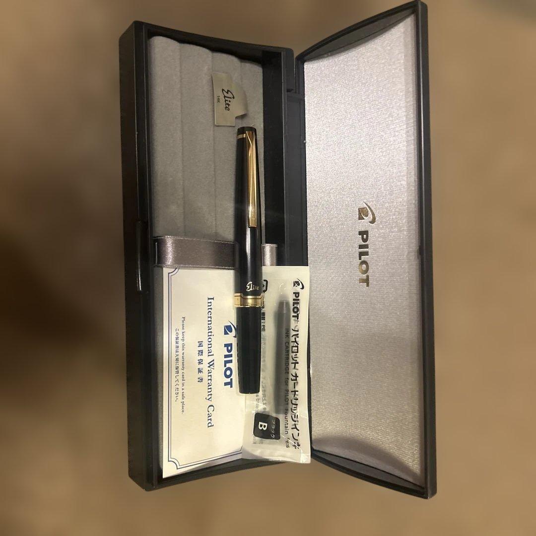 PILOT 万年筆 エリート95S BF ブラック ペン先F