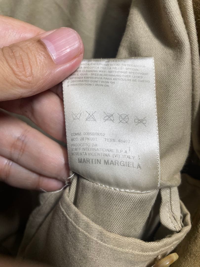 マルタンマルジェラ 05AW スエード ハの字 八の字 ライダースジャケット