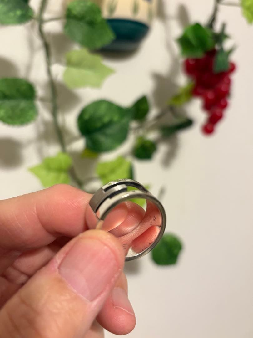 ２５号　GUCCI グッチ リング ブランテッドG ワイド シルバー 925