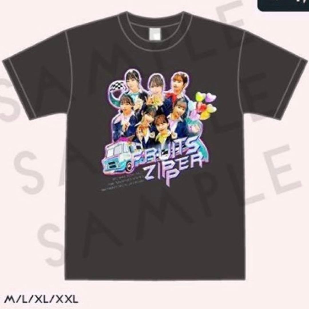 アイドル FRUITS ZIPPER JAPAN TOUR FINAL TEE
