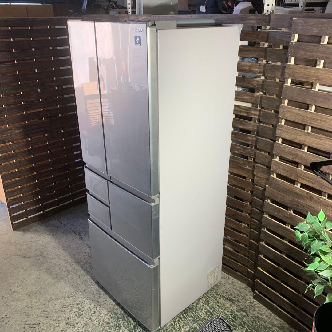 K670 SHARP フレンチドア冷蔵庫 2020年製 SJ-F502F