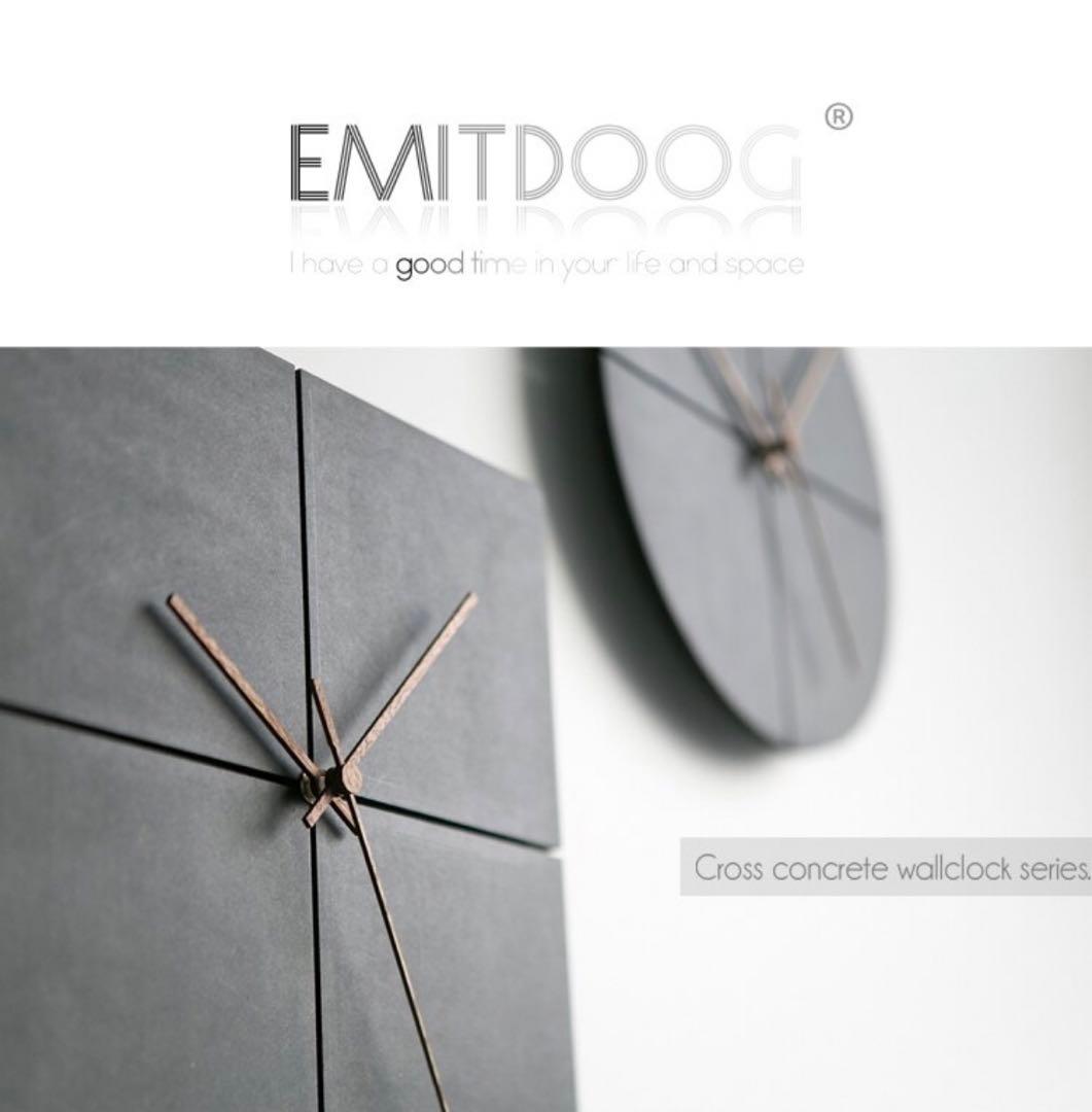 おしゃれ ブラック 掛け時計 輸入雑貨